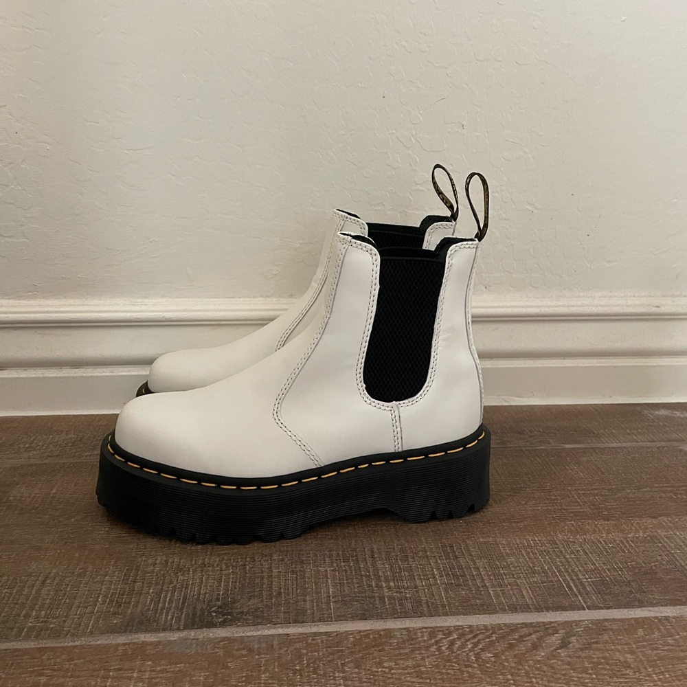 Doc Marten White Boots